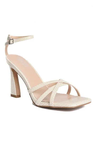 01-3244  High Heel Sandal/