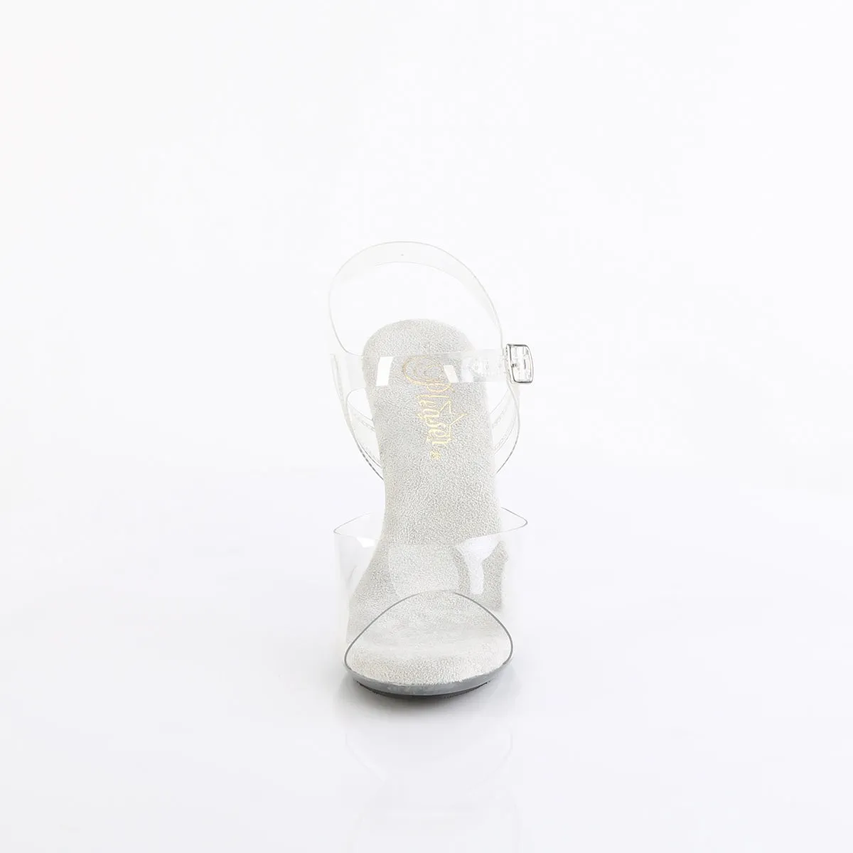 4 Inch Heel CUPID-408 Clear