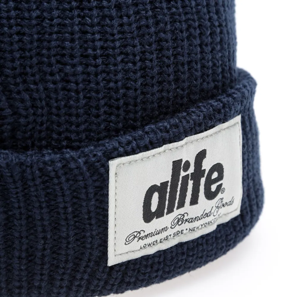 Alife Knit BeanieDark Navy