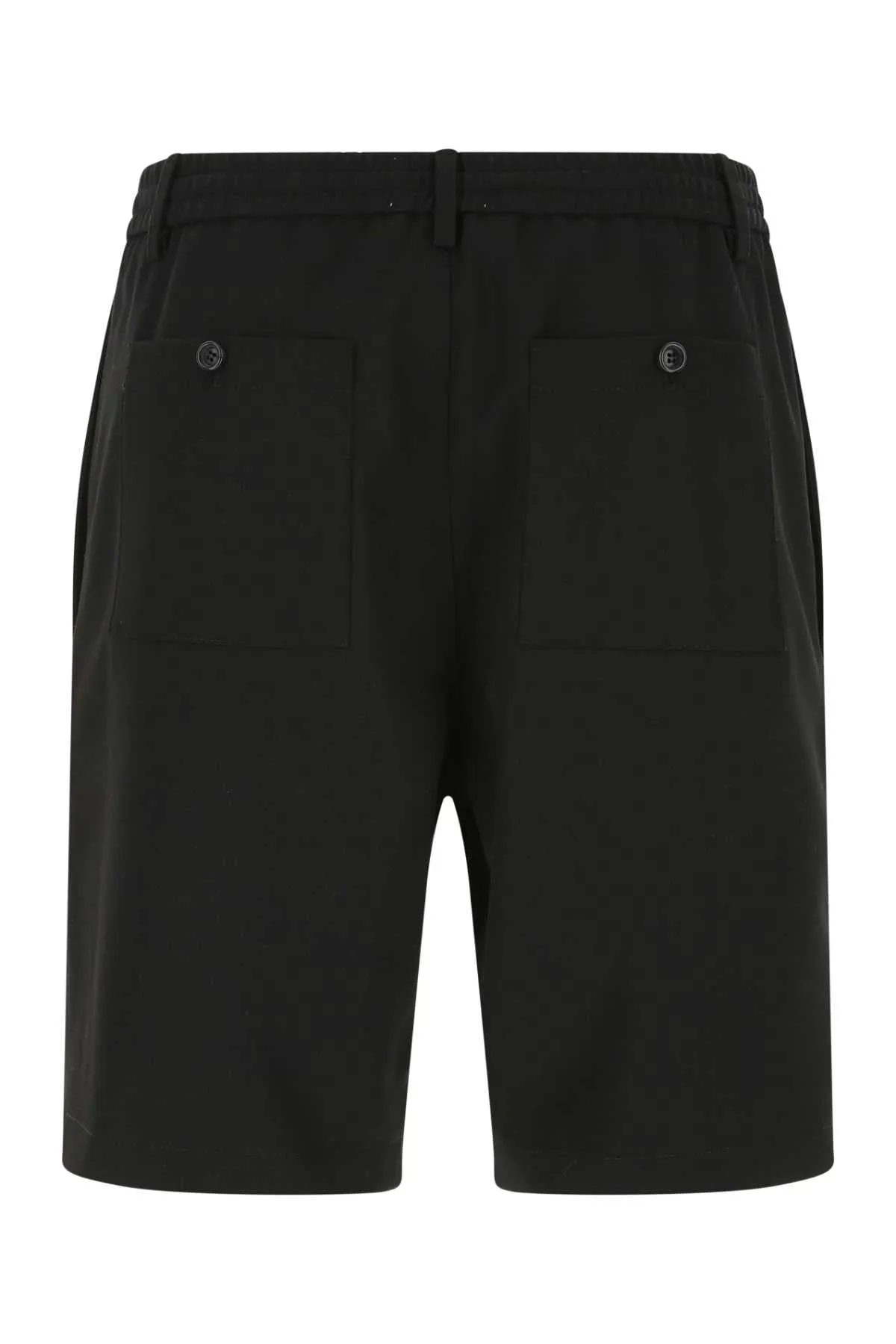 AMI Pleat Detailed Bermuda Shorts