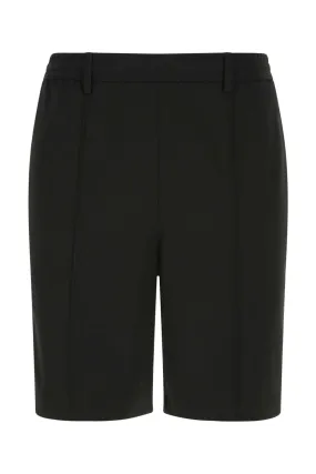 AMI Pleat Detailed Bermuda Shorts