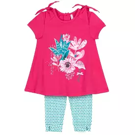 Azalea Tunic & Capri Jersey Set