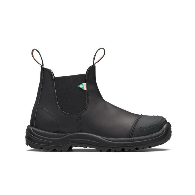 Blundstone 168 - Work & Safety Boot Black with Toe Cap