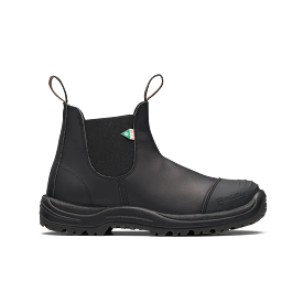 Blundstone 168 - Work & Safety Boot Black with Toe Cap