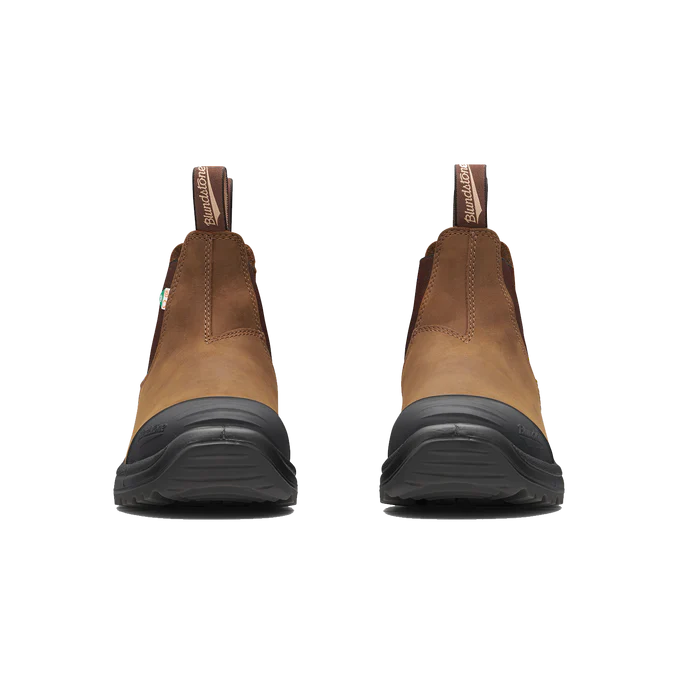 Blundstone 169 - Work & Safety Rubber Toe Cap Saddle Brown