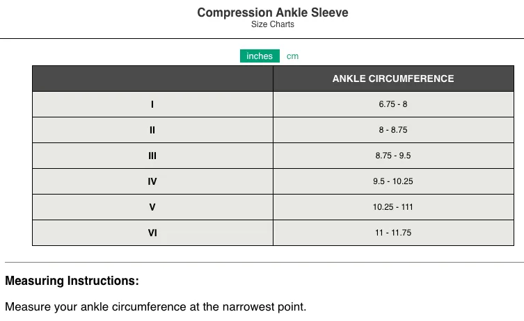 CEP RxOrtho Ankle Support