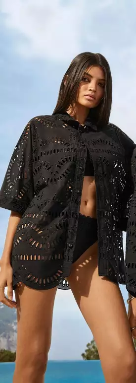 Charo Ruiz - Isma Blouse - Black Samoa