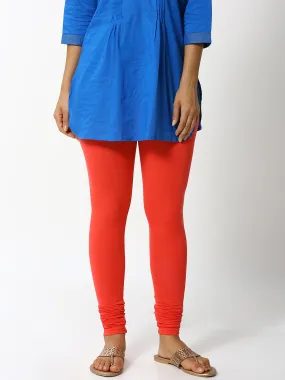 Churidar Leggings-Coral