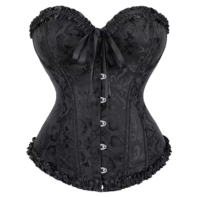 Corset Queen Floryland (Black)