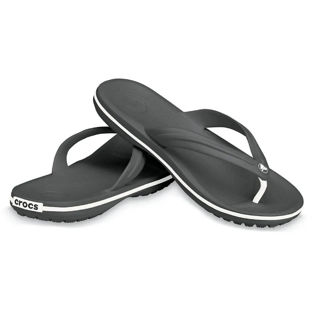 CROCS Men's Crocband Flip Slipper (Black)