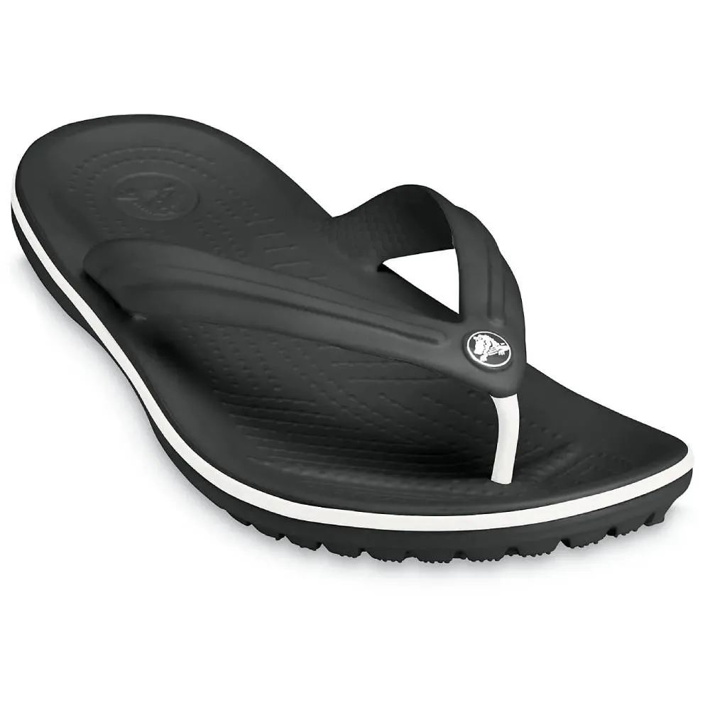 CROCS Men's Crocband Flip Slipper (Black)