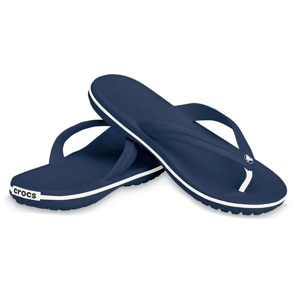 CROCS Men's Crocband Flip Slipper (Navy)