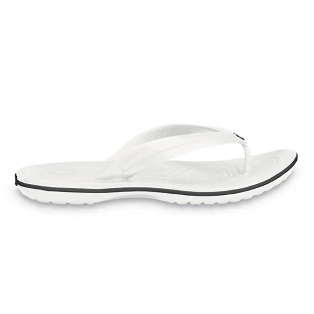 CROCS Men's Crocband Flip Slipper (White)