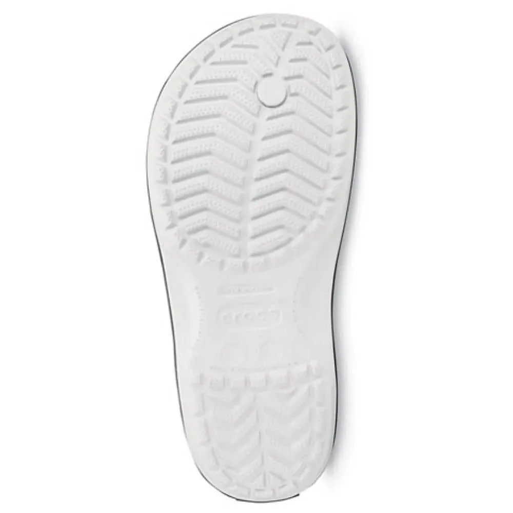 CROCS Men's Crocband Flip Slipper (White)