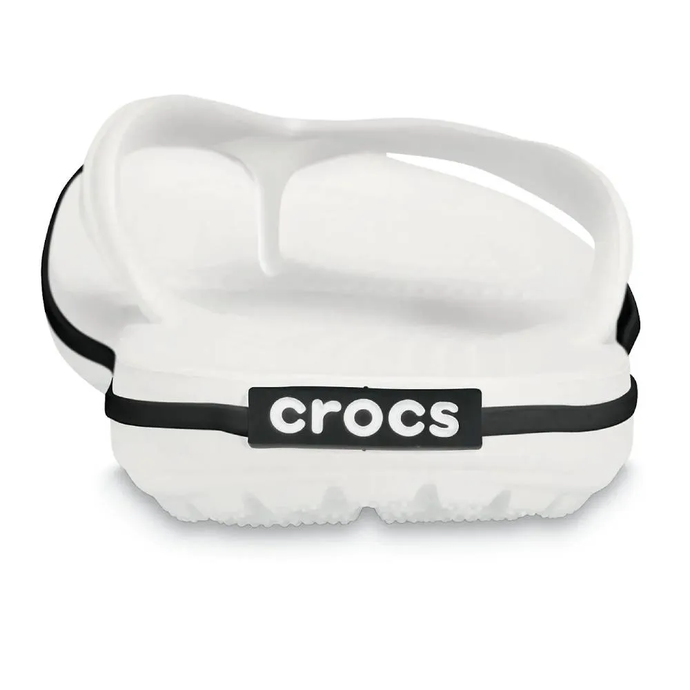 CROCS Men's Crocband Flip Slipper (White)