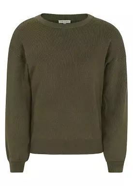 Esmé Studios Melissa Sweater - Dark Olive