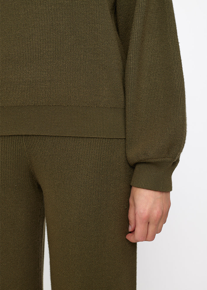 Esmé Studios Melissa Sweater - Dark Olive