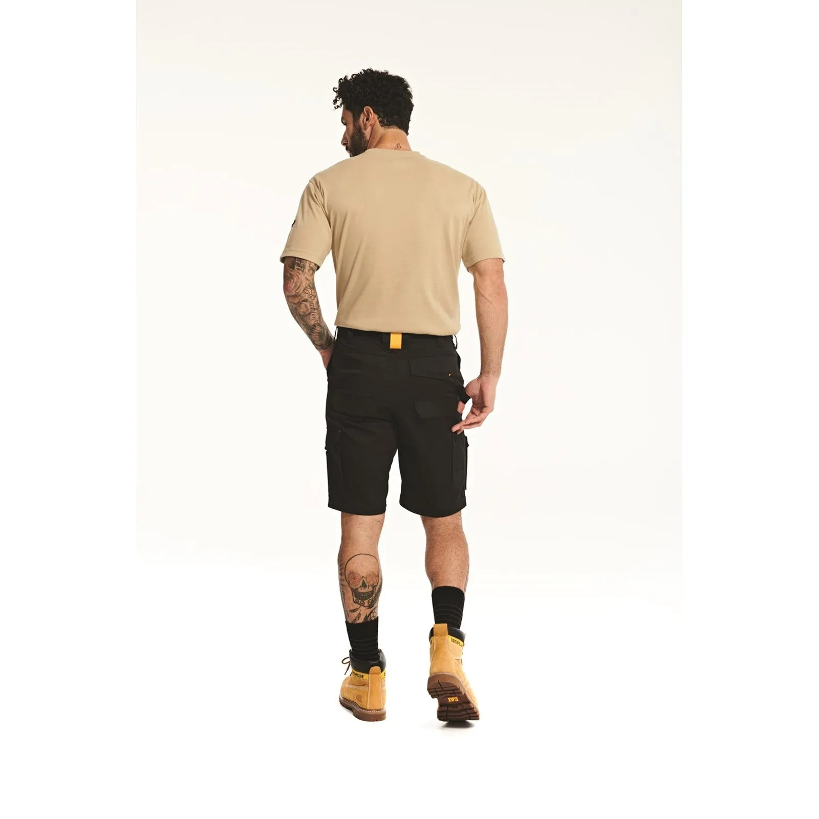 Essential Stretch Pocket Shorts  Black