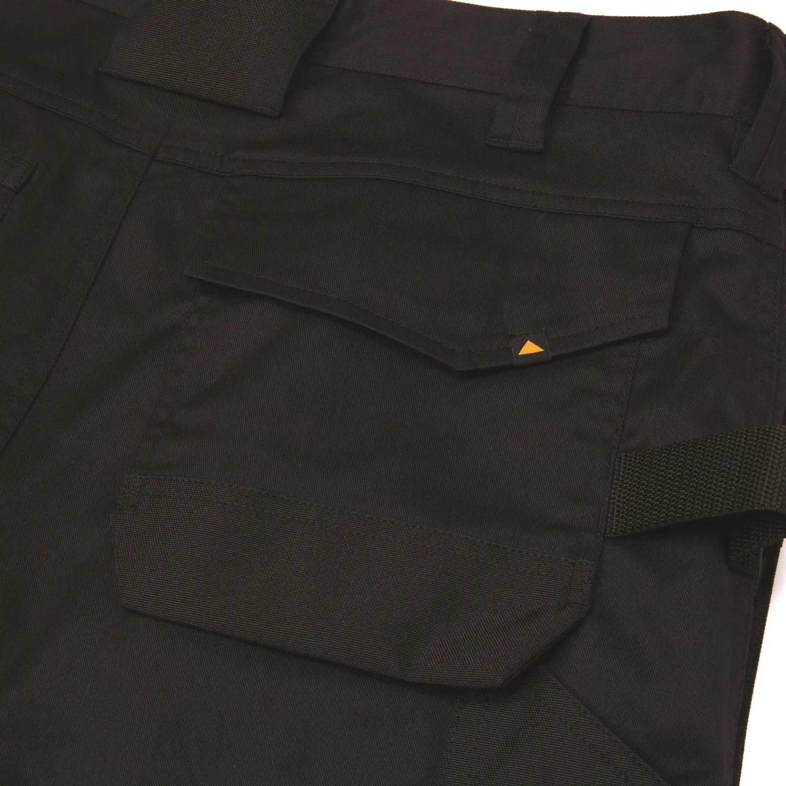 Essential Stretch Pocket Shorts  Black