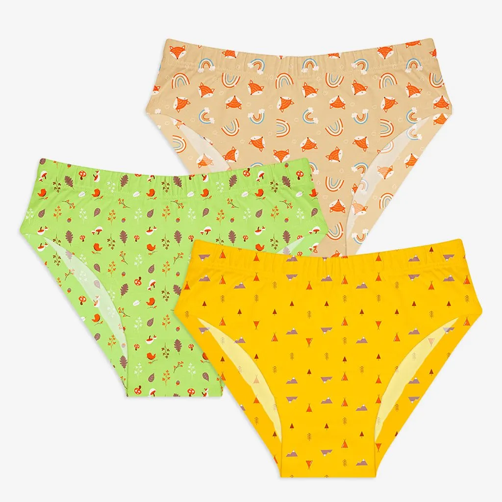 FREE Keychain with Young Girl Briefs -9 Pack (Finding Dino - Rainy Poppins - Woody Goody)