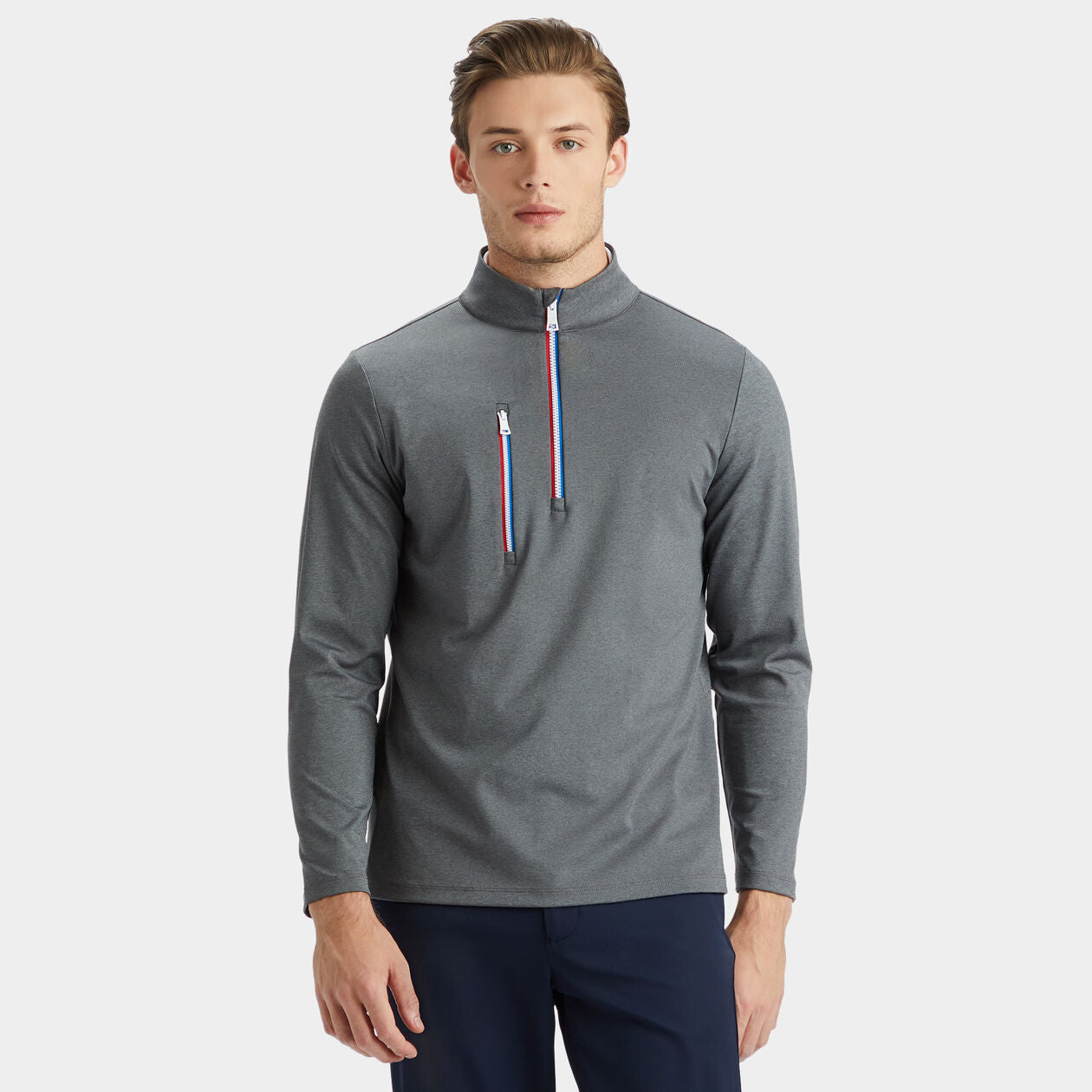 G/Fore Daytona Melange Tech Interlock Pullover