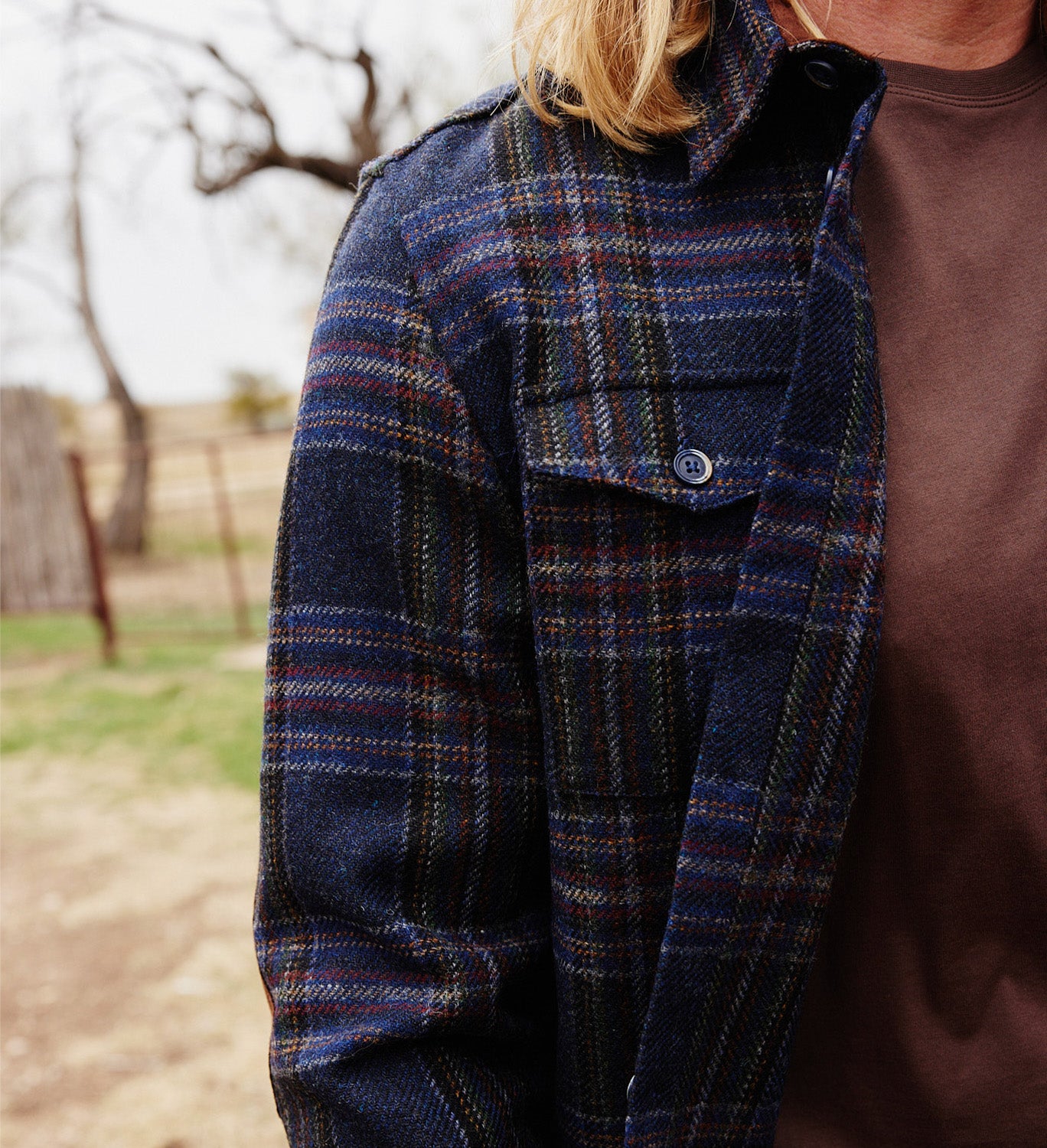 Gordy Chore Coat :: Blue Plaid