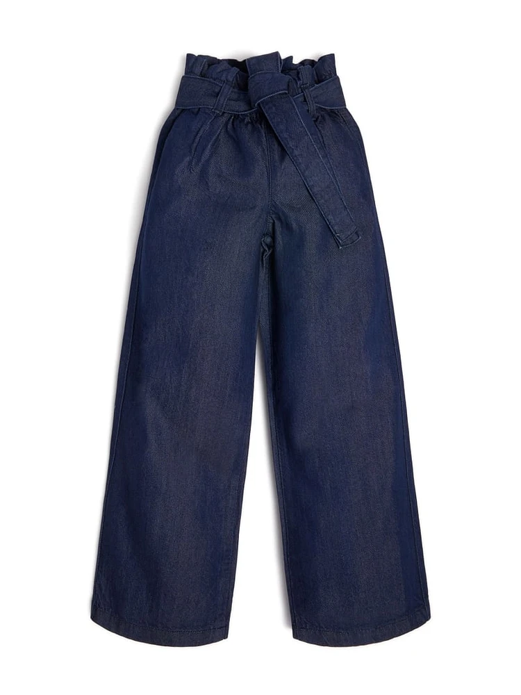 Guess Eco Denim Paperbag Pants (7