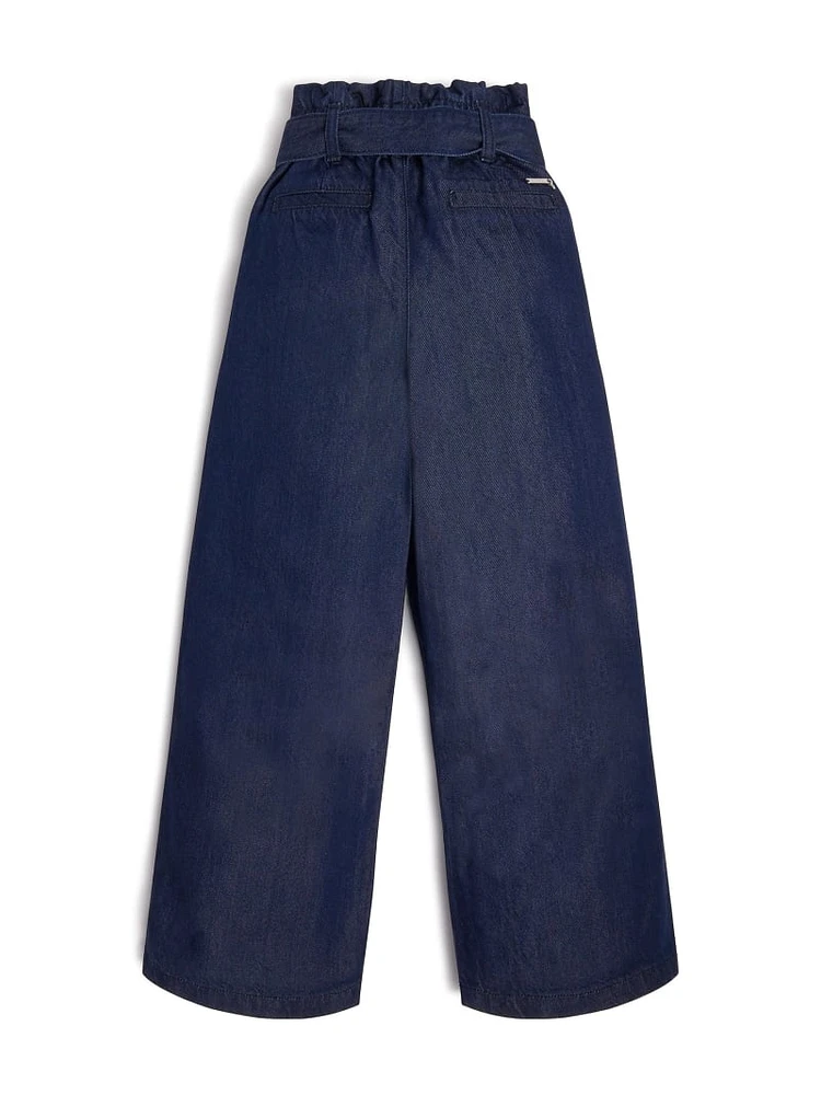 Guess Eco Denim Paperbag Pants (7