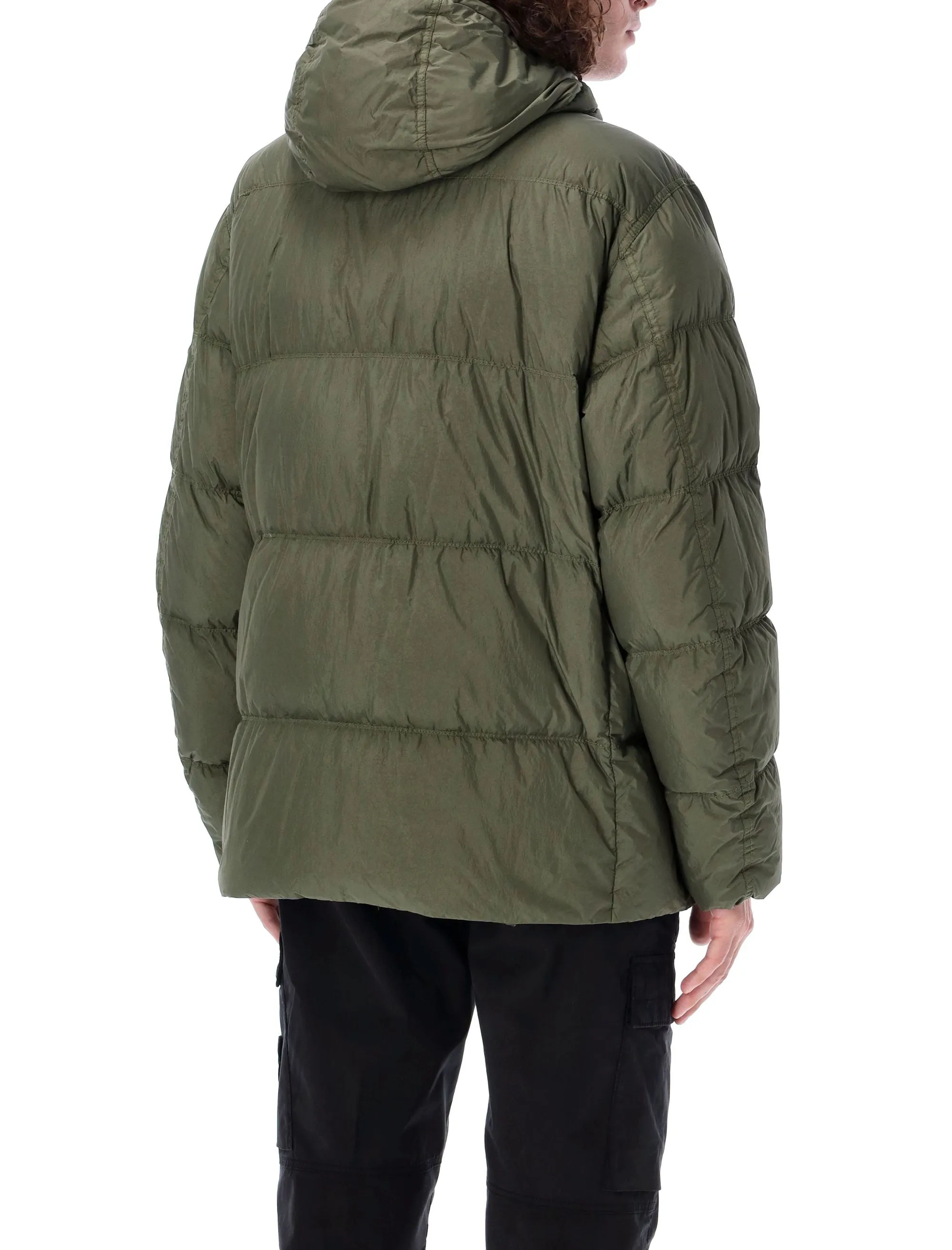 HOODED PUFFER JACKET