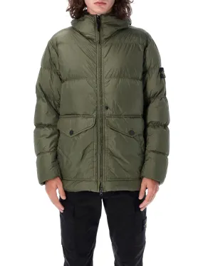 HOODED PUFFER JACKET