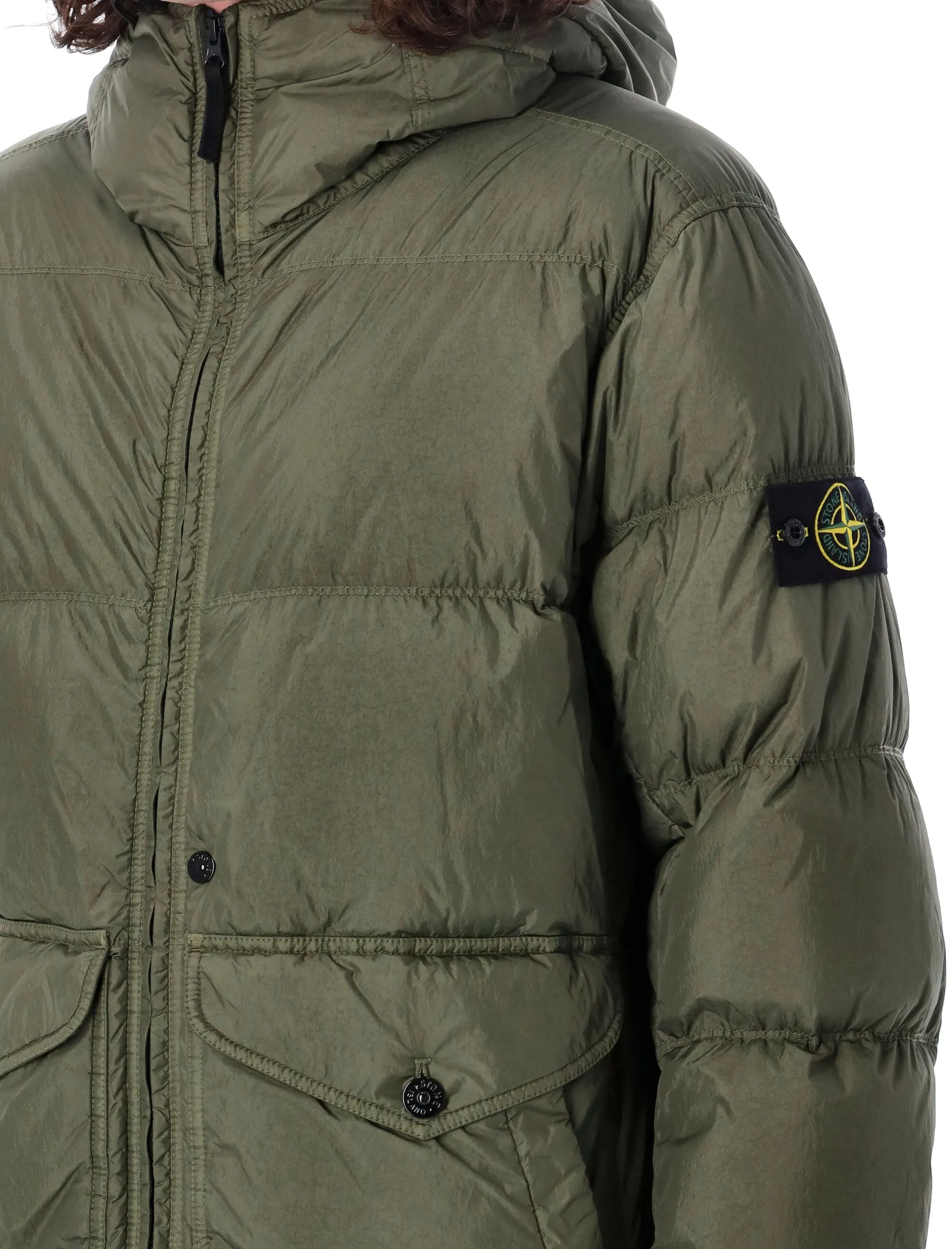 HOODED PUFFER JACKET