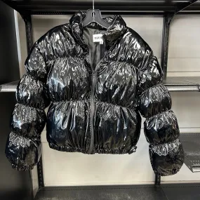 Jacket Puffer & Quilted By Steve Madden In Black, Size: M