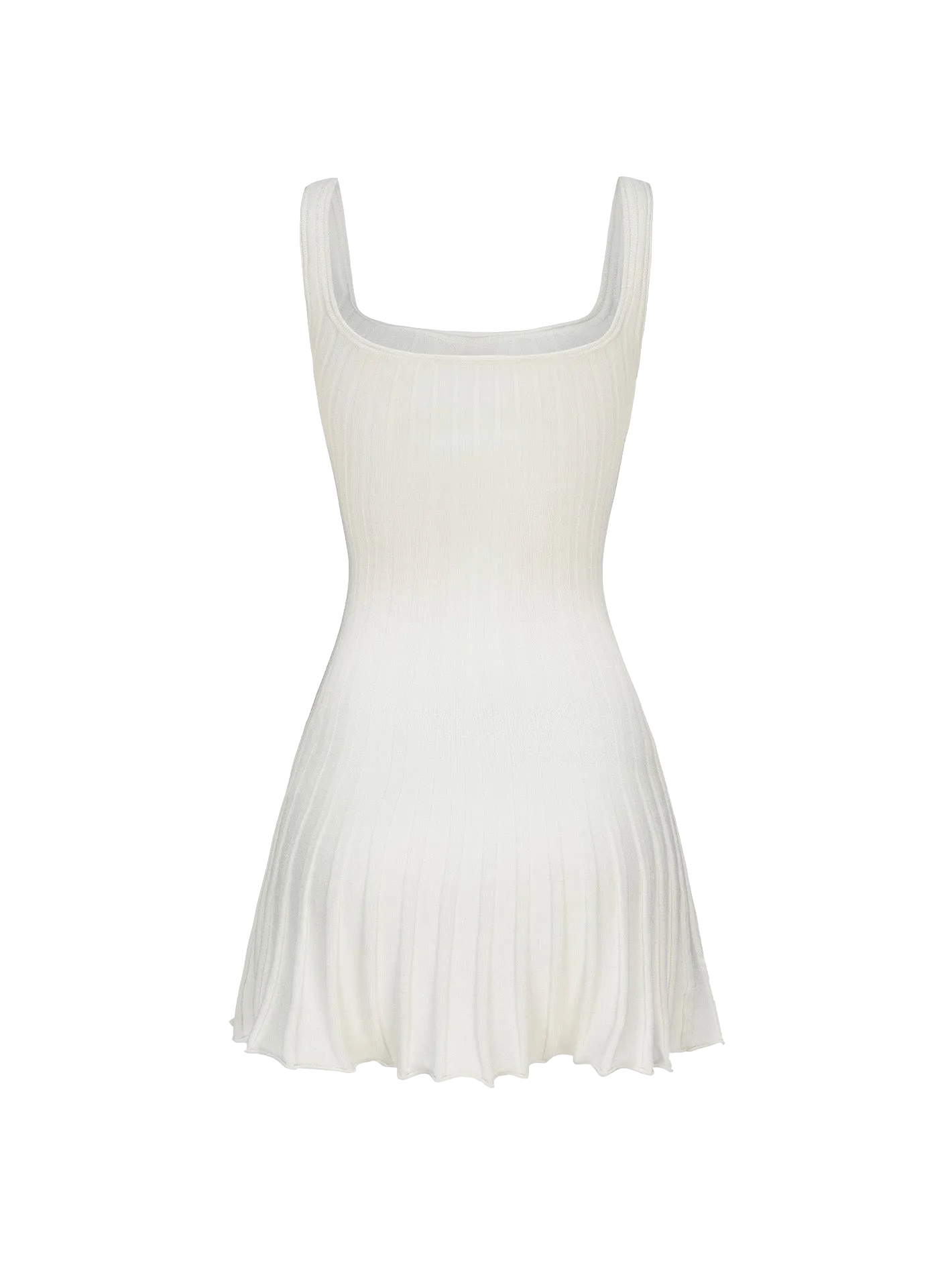 Janelle Knit Dress (White)