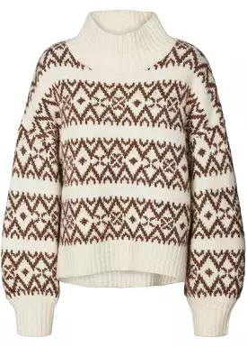 Lollys Laundry Mille Sweater - Creme