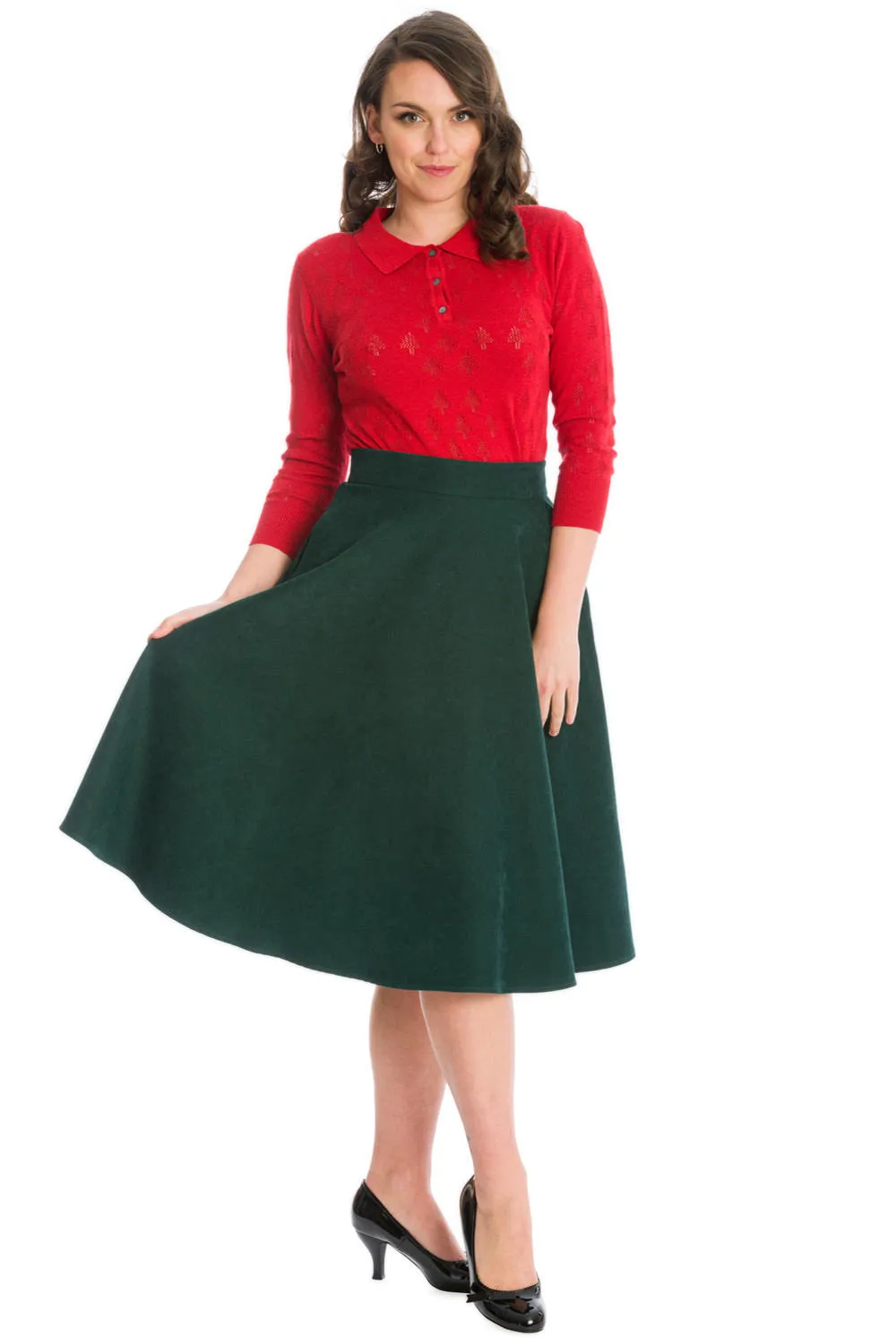 MERRY TREE KNIT TOP