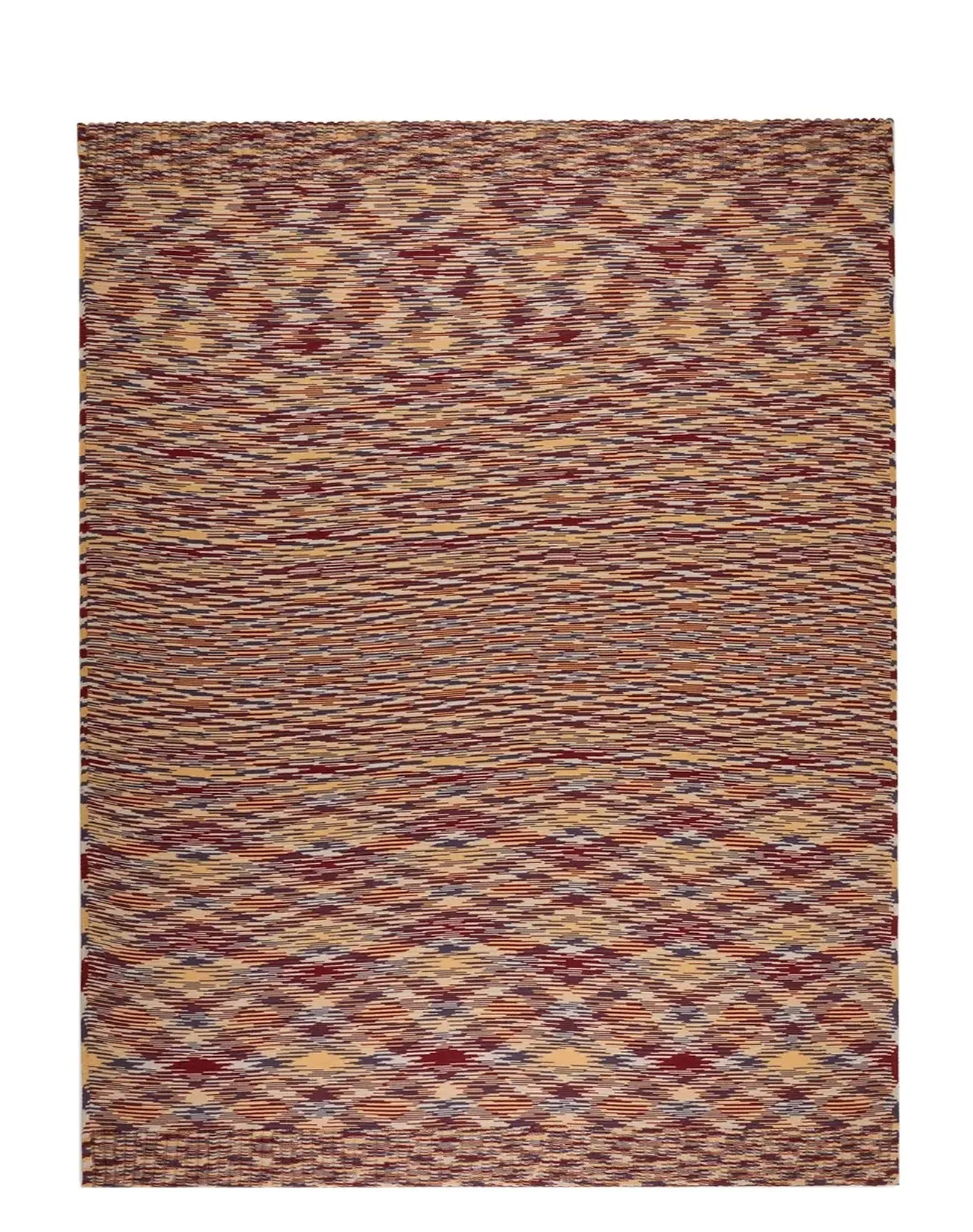 Missoni Home Ribbed-Edge Detail Melange Blanket