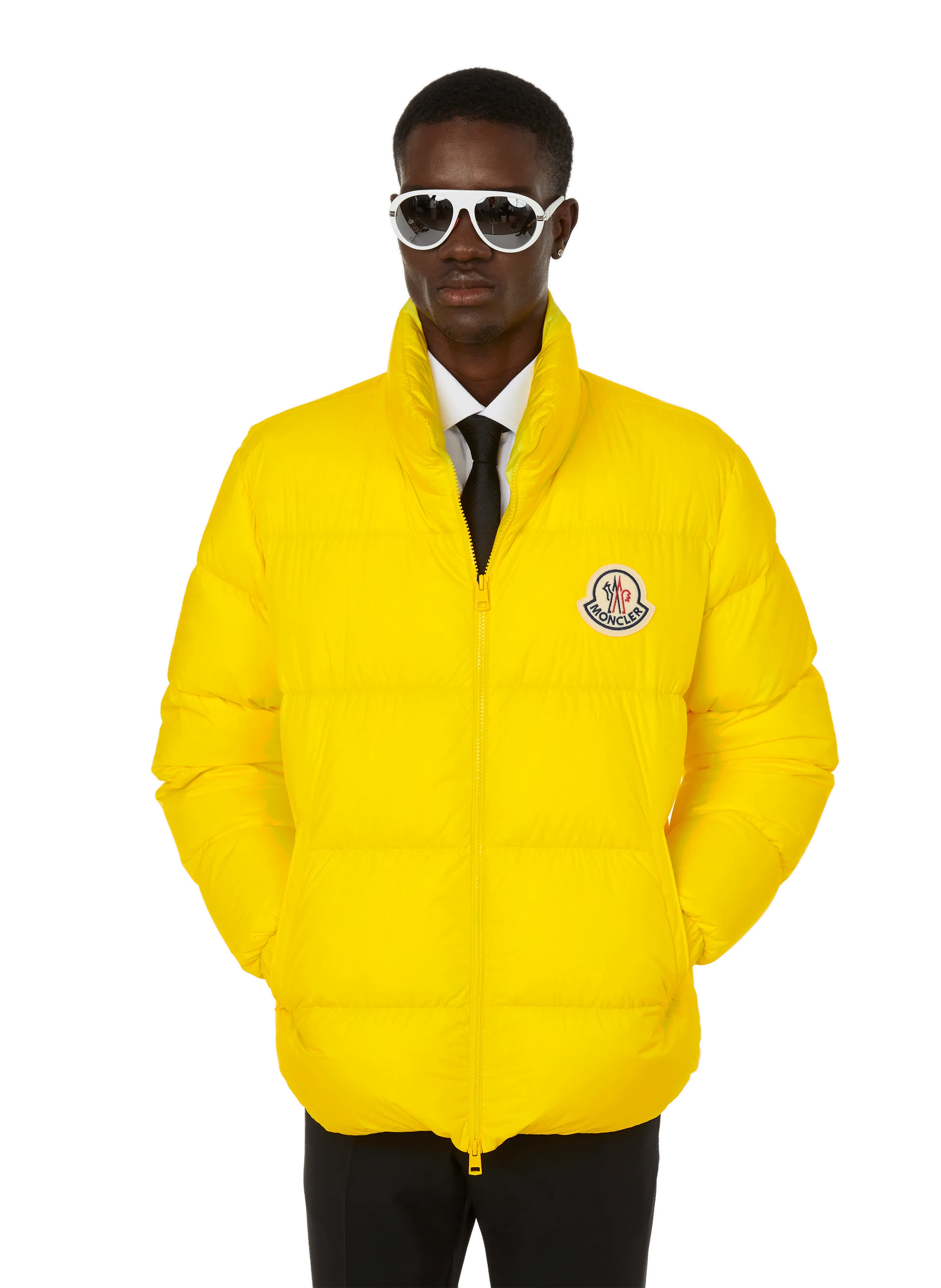 MONCLER  Citala Puffer Jacket - Yellow