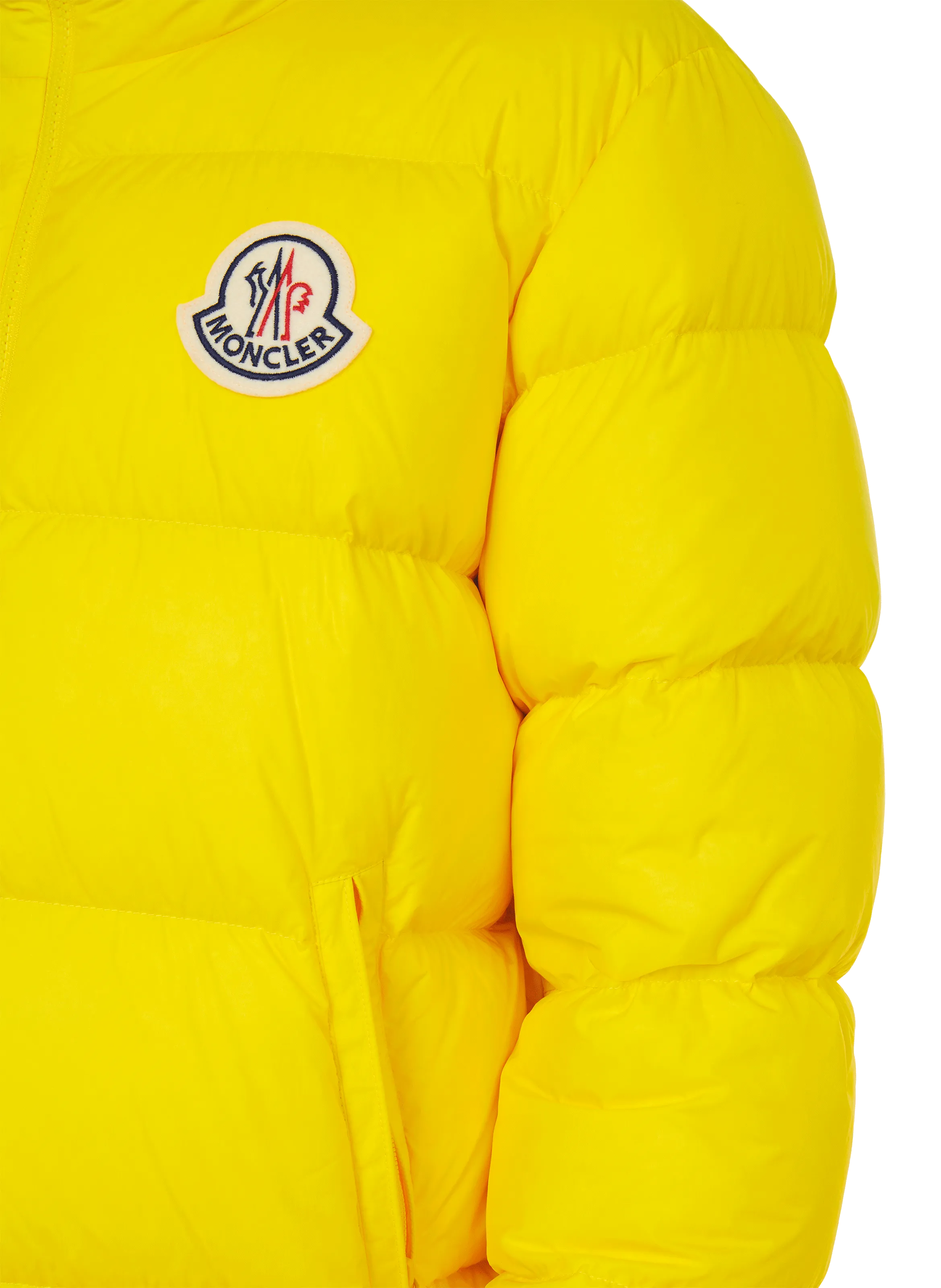 MONCLER  Citala Puffer Jacket - Yellow