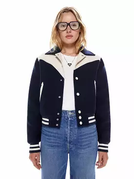 MOTHER The Western Varsity Bomber Jacket