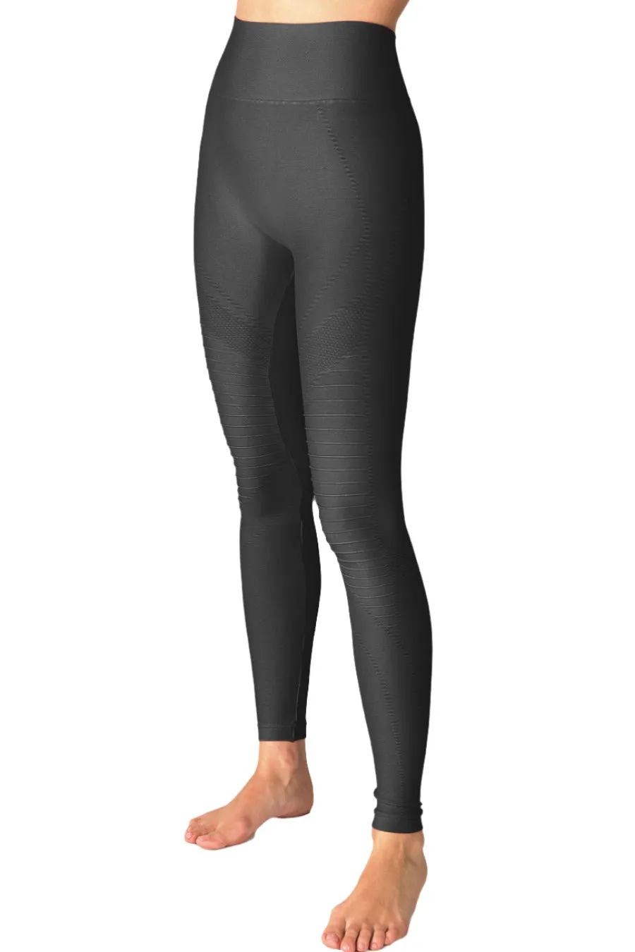 NikiBiki Seamless Leggings with Ribbed Panels NB7692