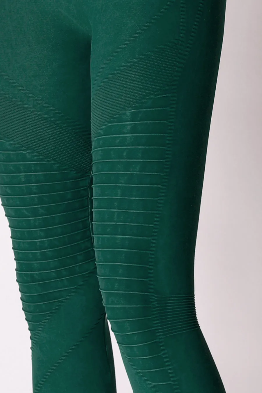 NikiBiki Seamless Leggings with Ribbed Panels NB7692