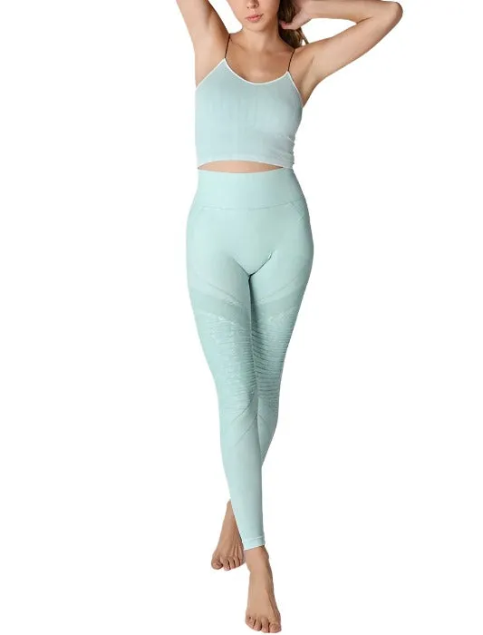 NikiBiki Seamless Leggings with Ribbed Panels NB7692