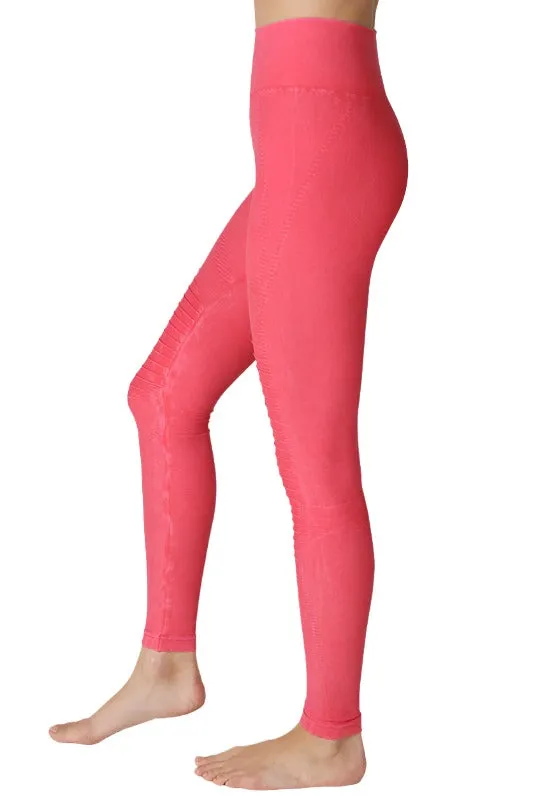 NikiBiki Seamless Leggings with Ribbed Panels NB7692