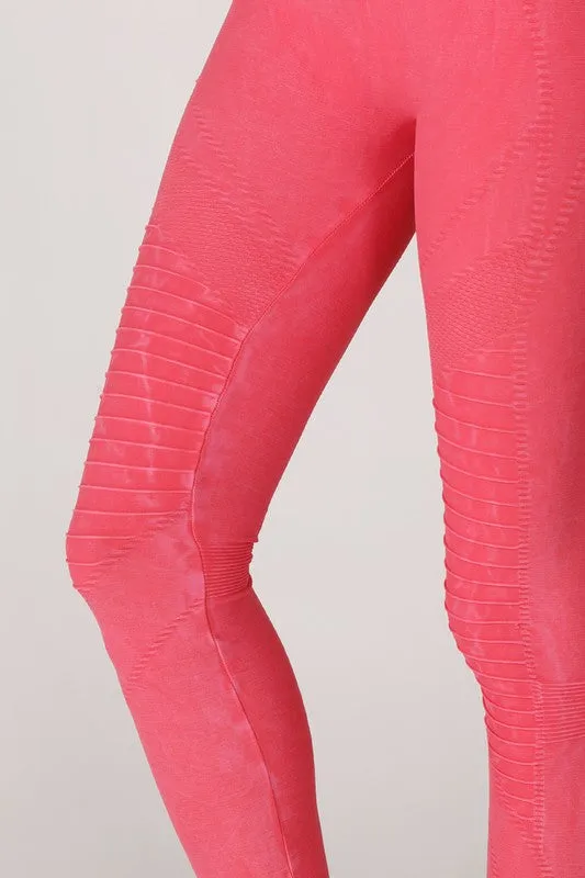 NikiBiki Seamless Leggings with Ribbed Panels NB7692