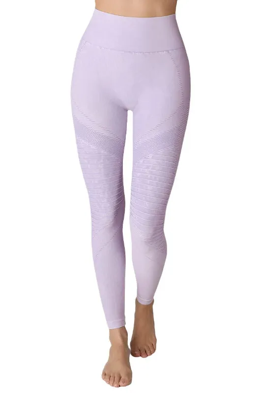 NikiBiki Seamless Leggings with Ribbed Panels NB7692