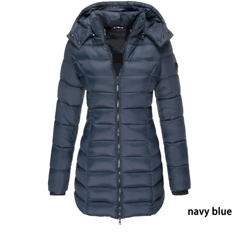 Puffer Jacket (Navy)