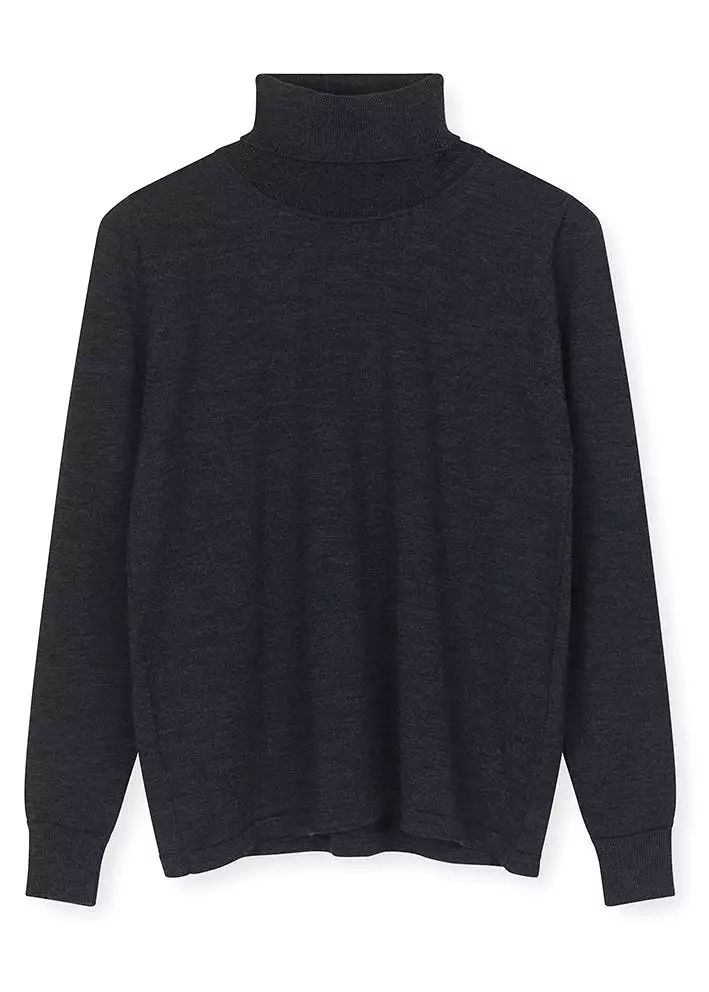 Sibin Linnebjerg Lira Turtleneck Sweater - Antrazit