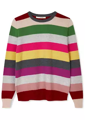 Sibin Linnebjerg Mabel Sweater - Multi stripe