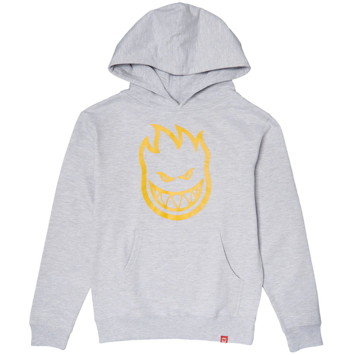 Spitfire Bighead Youth Hoodie Heather Grey/Gold