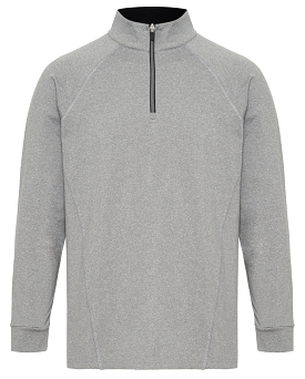 Sporte Leisure Mens Marle Pullover - Grey Marle